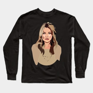 Kate Moss Long Sleeve T-Shirt